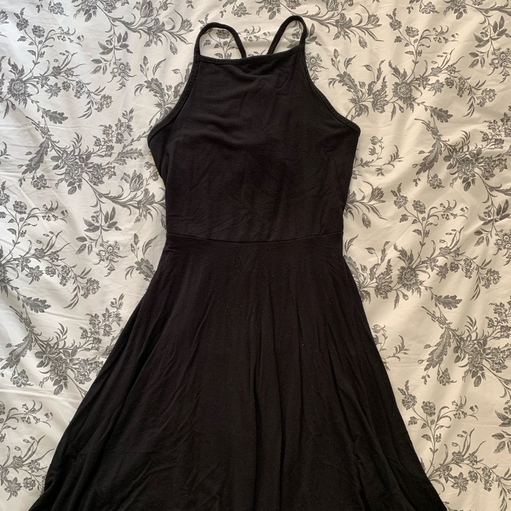 Hollister Lace Up Skater Dress